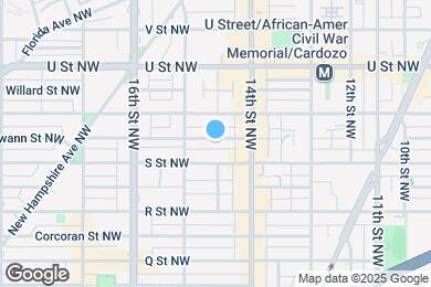 Map image of the property - 1424 Swann St NW