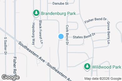 Map image of the property - 3409 Brandenburg Blvd