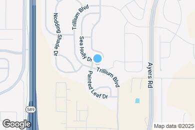 Map image of the property - 692 Sea Holly Dr