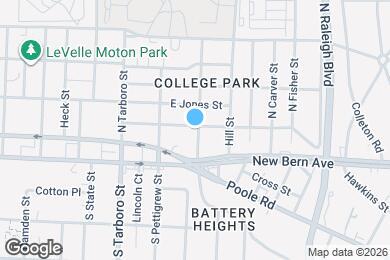 Map image of the property - 1218 Boyer St