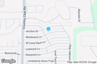 Map image of the property - 1408 Windward Ln