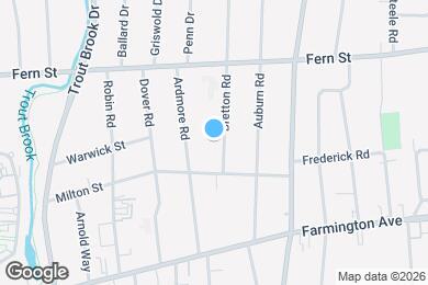 Map image of the property - 23 Bretton Rd
