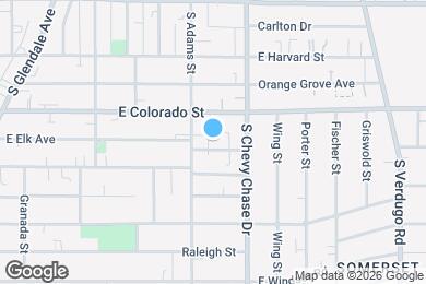 Map image of the property - Flats on Elk