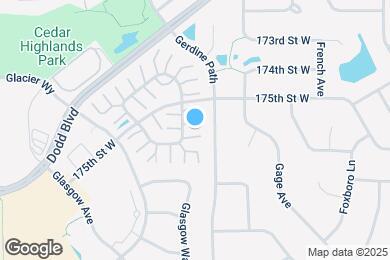 Map image of the property - 17542 Gillette Way