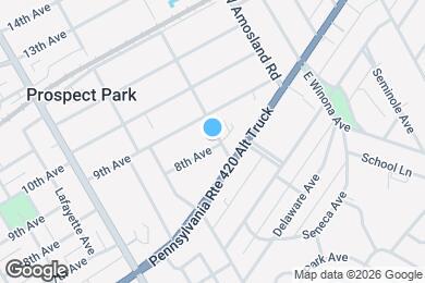 Map image of the property - 609 8th Ave