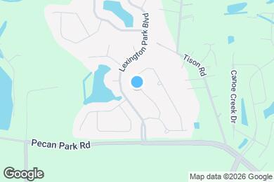 Map image of the property - 15604 Spotted Saddle Cir