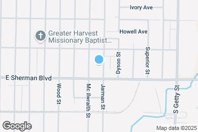 Map image of the property - 2529 Jarman St