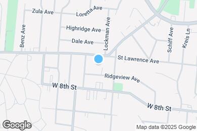 Map image of the property - 843 Delehanty Ct