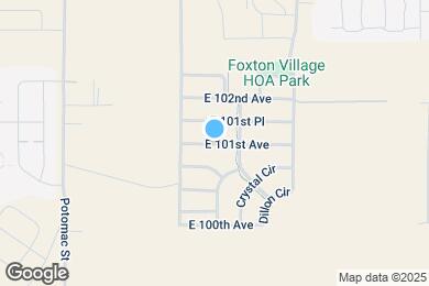 Map image of the property - 13817 E 101st Ave
