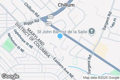 Map image of the property - 1009 Chillum Rd