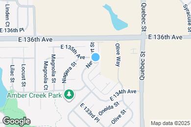 Map image of the property - 13493 Oneida Ln