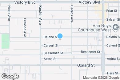 Map image of the property - Delano Townhomes
