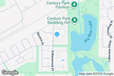 Map image of the property - 20 Parkside Ct