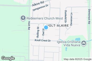 Map image of the property - 4301 Owl Ct