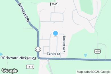 Map image of the property - 3749 N Lalique Ln