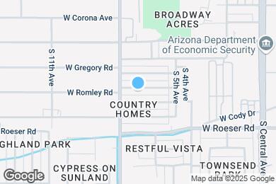 Map image of the property - 623 W Romley Ave