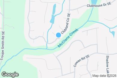 Map image of the property - 590 Clubland Cir SE