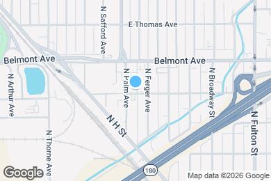 Map image of the property - 317 E Franklin Ave