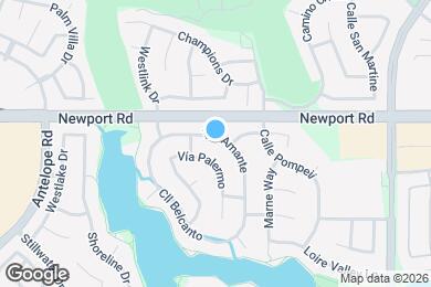 Map image of the property - 30105 Vía Amante