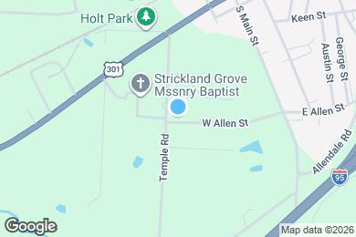 Map image of the property - 168 W Allen St