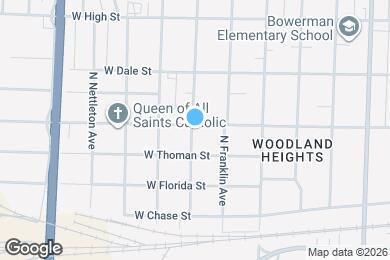 Map image of the property - 1130 W Atlantic St