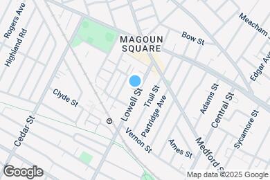 Map image of the property - 324 Lowell St