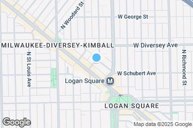 Map image of the property - 2715 N Sawyer Ave