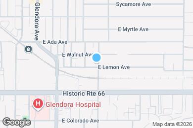 Map image of the property - 427 E Lemon Ave