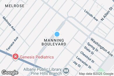 Map image of the property - 105 Manning Blvd