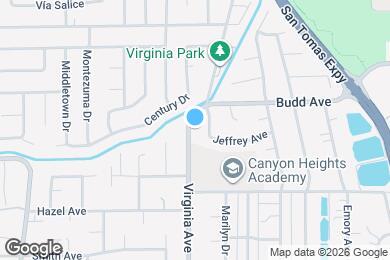 Map image of the property - 576 Virginia Ave