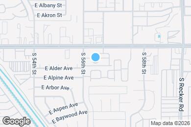Map image of the property - 5638 E Alder Ave