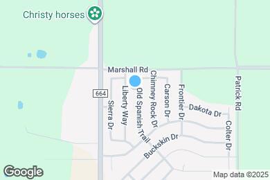 Map image of the property - 235 Old Spanish Trail