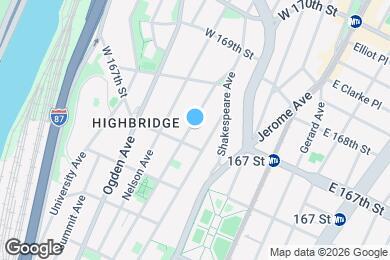 Map image of the property - 1200 Woodycrest Ave