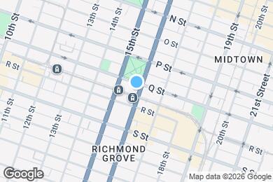 Map image of the property - 1710 16th St