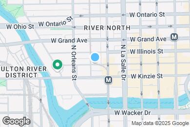 Map image of the property - 234 W Hubbard St