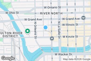 Map image of the property - 254 W Hubbard St