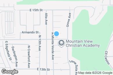 Map image of the property - 1421 E 14th St