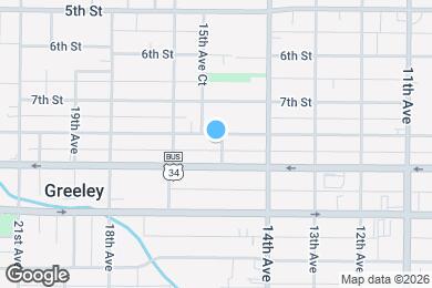 Map image of the property - 1500 8th St