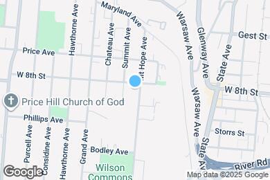 Map image of the property - 765 Mt Hope Ave