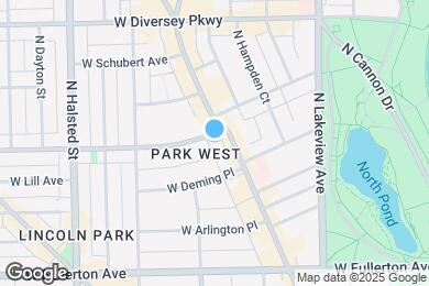 Map image of the property - 607 W Wrightwood Ave