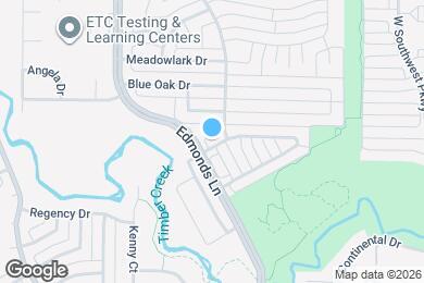 Map image of the property - 807 Burr Oak Dr
