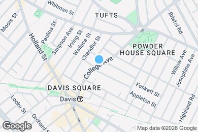 Map image of the property - 77 College Ave