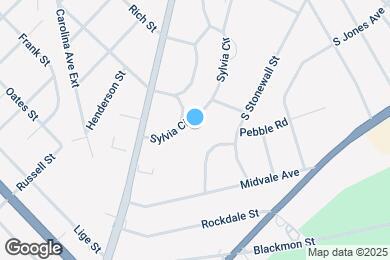 Map image of the property - 1021 Sylvia Cir