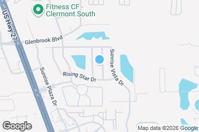 Map image of the property - 1503 Blue Horizon Dr