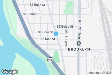 Map image of the property - 4335 SE Milwaukie Ave