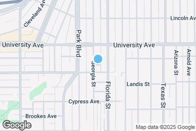 Map image of the property - 3775 Georgia St