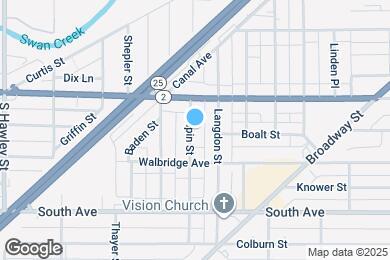 Map image of the property - 333 Chapin St