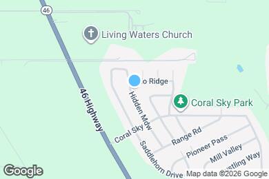 Map image of the property - 3039 Hidden Meadow