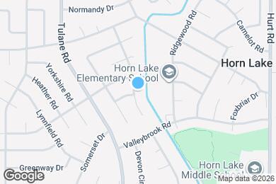 Map image of the property - 6360 Greenbriar Dr
