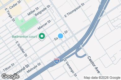 Map image of the property - 2750 E Pacific St